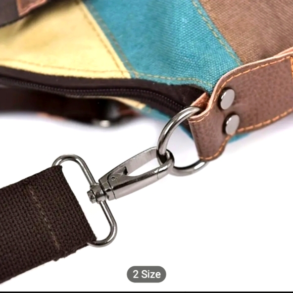 Women crossbody and handles bag. Large capacity. Preloved like new - Picture 8 of 9